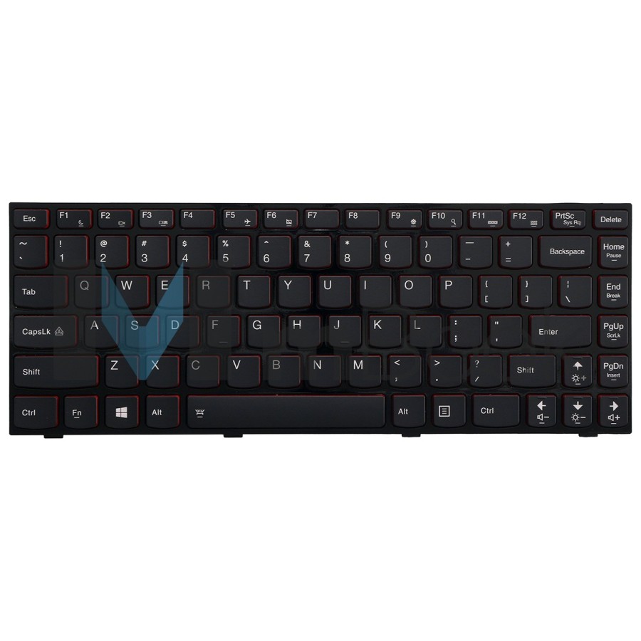 Teclado para Lenovo compatível com PN MP-12B33USJ6861