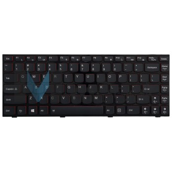 Teclado para Lenovo Ideapad y400n US com LED, Teclado para Lenovo Ideapad y400n US com LED,