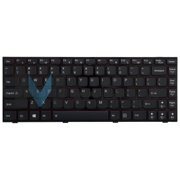 Teclado para Lenovo Ideapad y400n US com LED, Teclado para Lenovo Ideapad y400n US com LED,