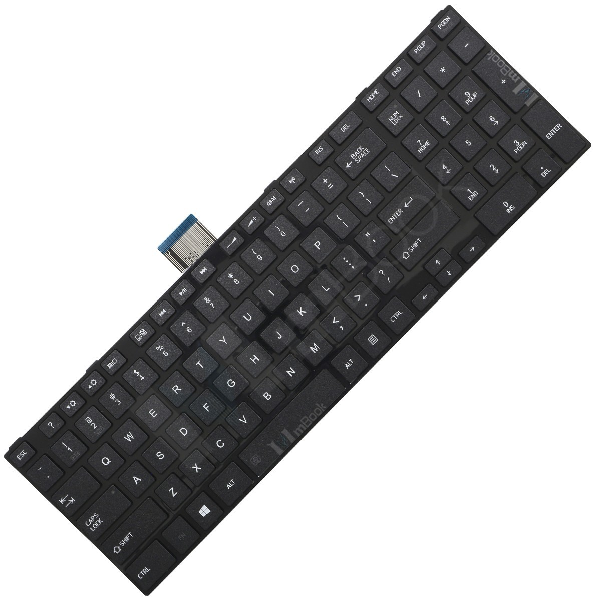 Teclado pra Toshiba Satellite S50-A, S50-AST2NX2 Layout US