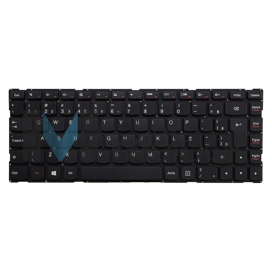 Teclado para Lenovo Yoga V-142920jk1 80ne0009 Sn20g63052