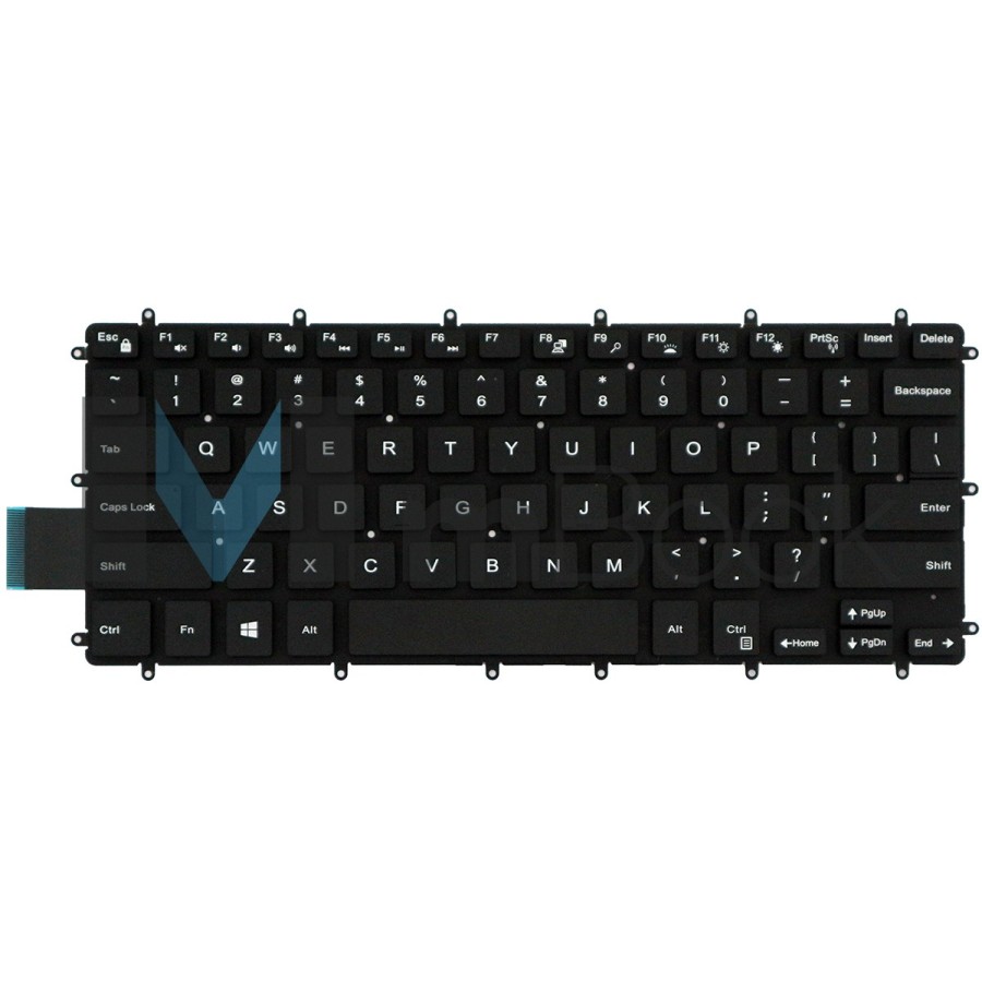 Teclado pra Dell Inspiron 15-7580-A30S US Sem LED