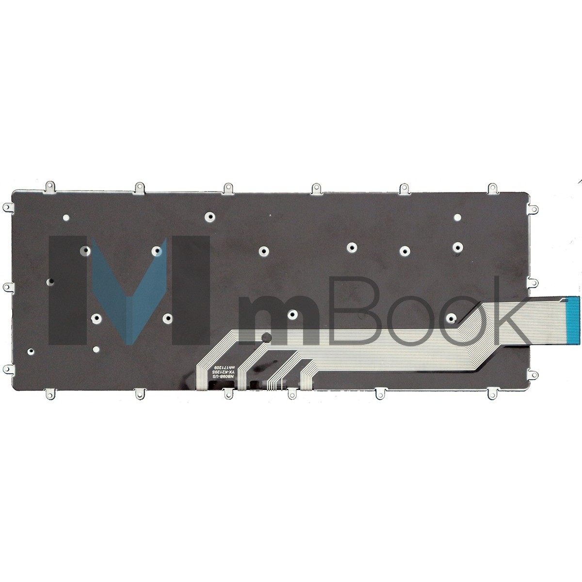 Teclado pra Dell Inspiron 15-7580-A30S US Sem LED, 