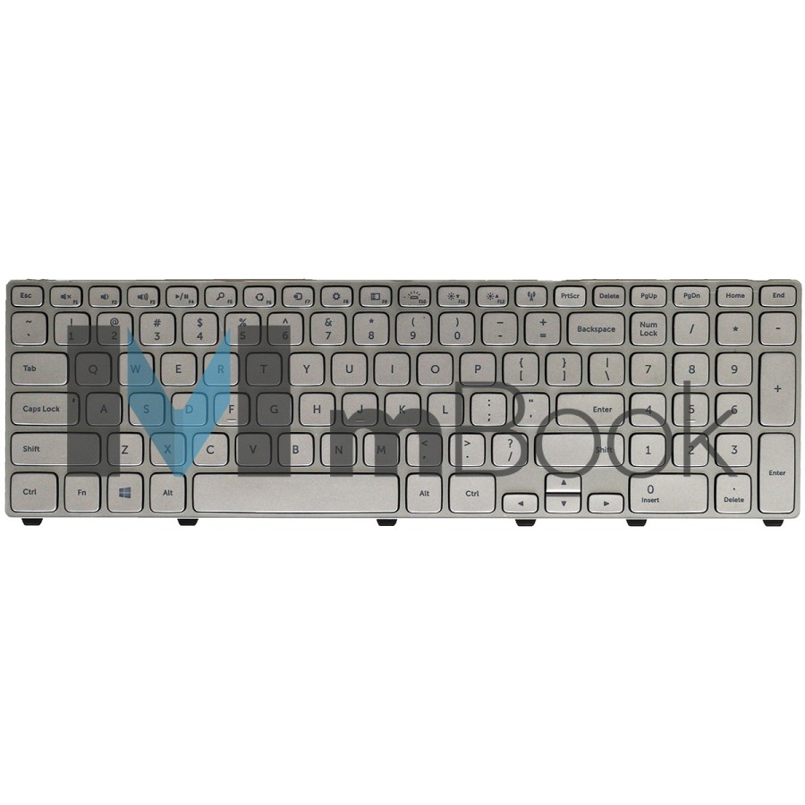 Teclado para Dell compatível com PN 04V02C