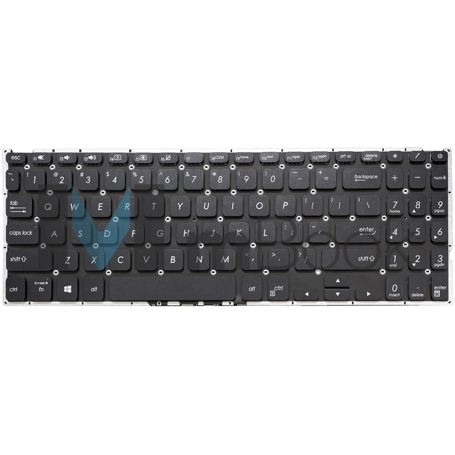 Teclado Para Asus Vivobook x512fb layout US