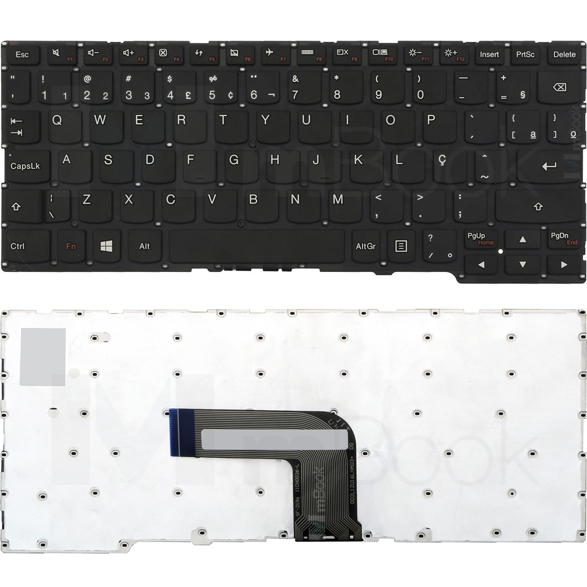 Teclado Compatível para Lenovo Yoga 2 11 2-11 20332 20428 Teclado Compatível para Lenovo Yoga 2 11 2-11 20332 20428