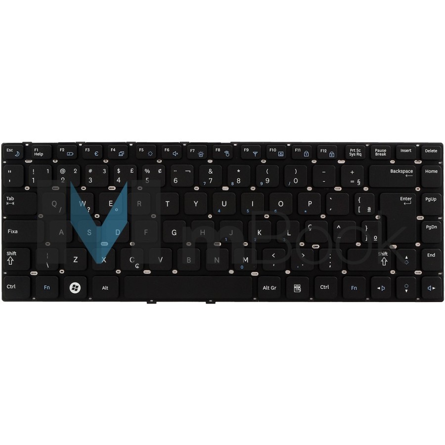 Teclado para Samsung Compatível com PN ba59-02793 BR Ç