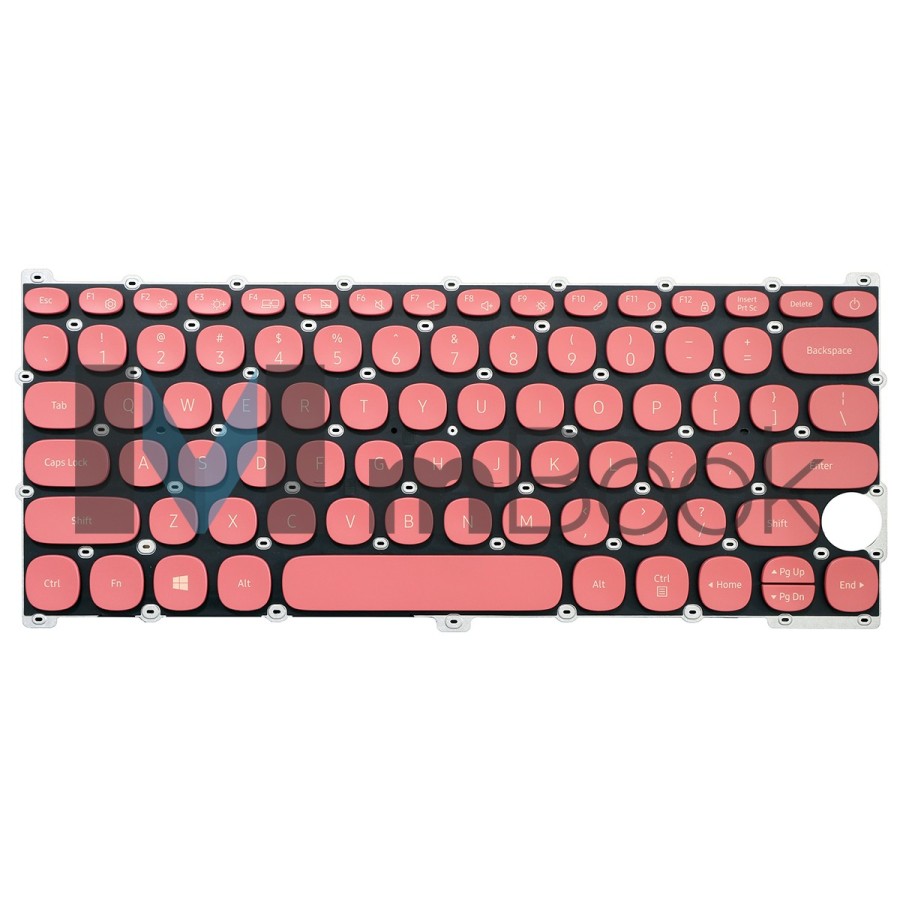 Teclado para Samsung NP530XBB Red, 