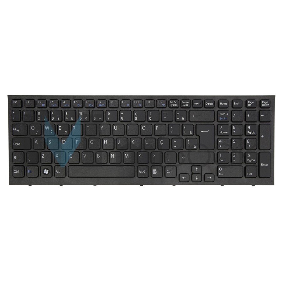 Teclado Para Sony Vaio VPC-EB3FGX/BJ VPC-EB3G4E Preto BR, 