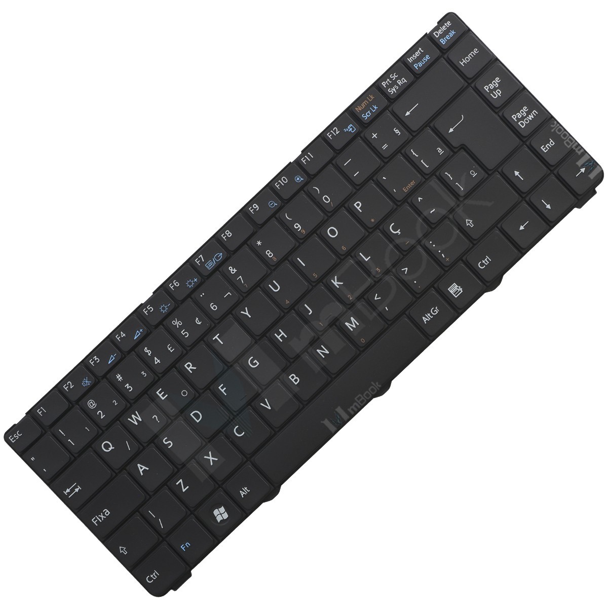 Teclado para Sony Vaio PCG-7141M Preto