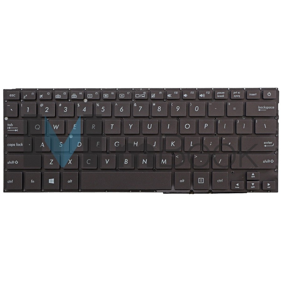 Teclado para Asus compatível com PN 9Z.N8JLU.G01