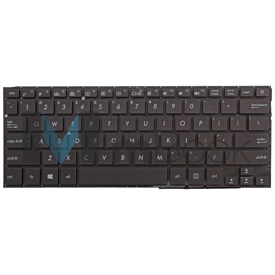 Teclado para Asus compatível com PN 9Z.N8JLU.G01