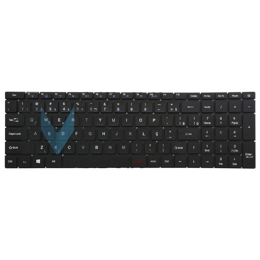 Teclado para Notebook Compatível com PN PRIDE-K3946