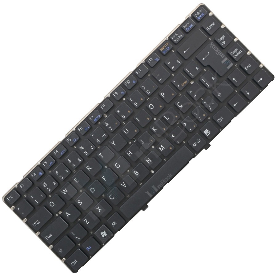 Teclado para Sony compatível com 53010DG42-035-G Shift peqno