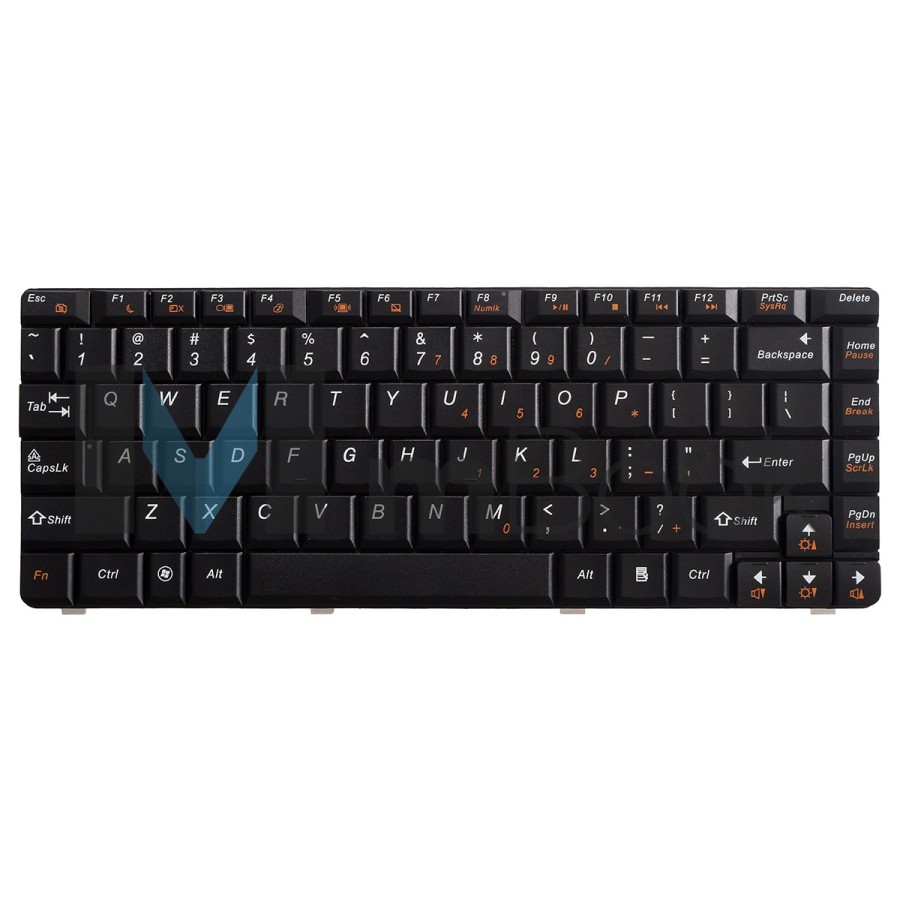 Teclado para Lenovo compatível com V-100920FK1-BR Layout US