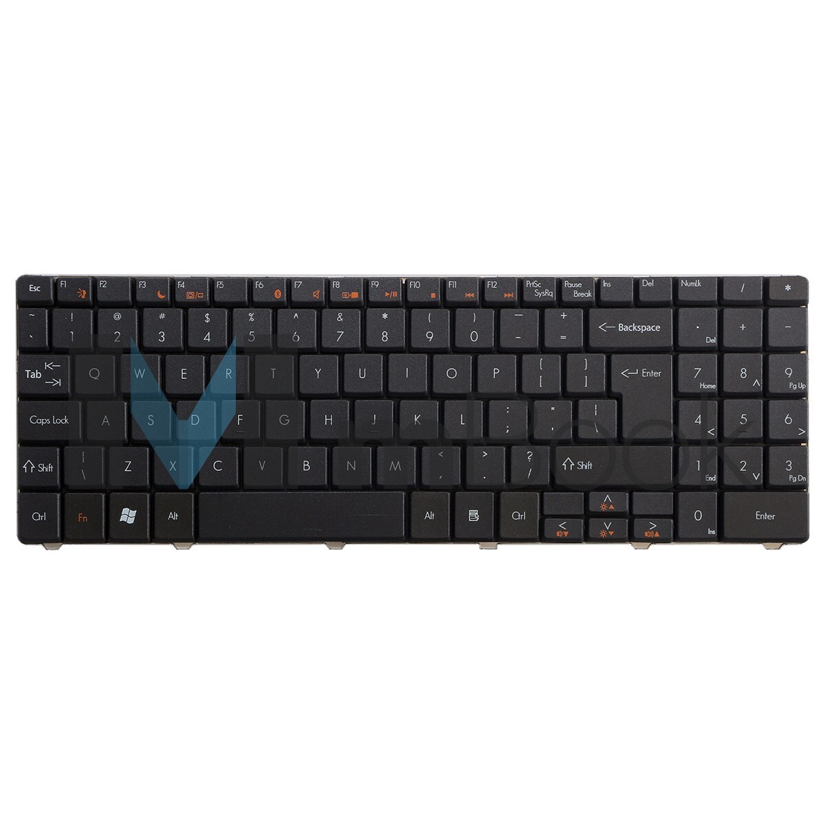 Teclado Packard Bell Ms2273 Ms2274 Ms2285 Preto Us, 