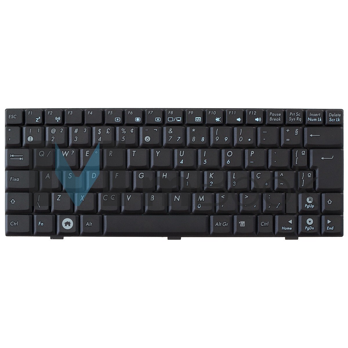 Teclado Phn10103 Asus 1000h 0kn0-ac1br01 V021562lk1-t Br C Ç, 