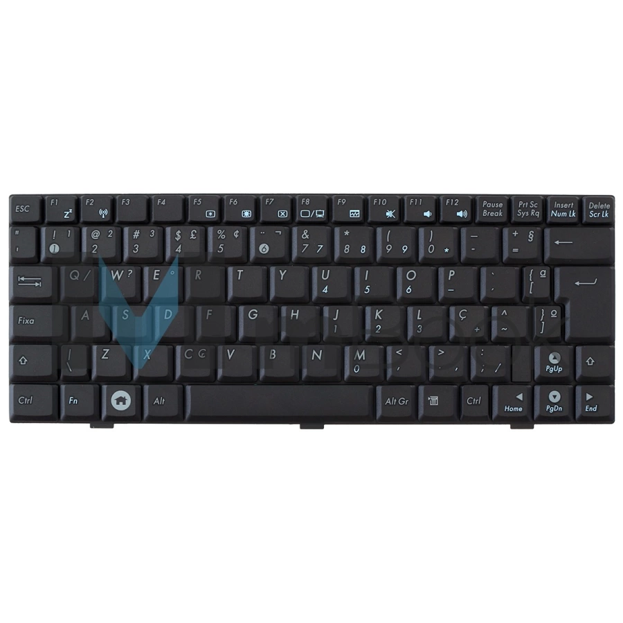 Teclado V021562lk1 Asus Eee 904 1000 Philco Phn10103 Br C/ Ç