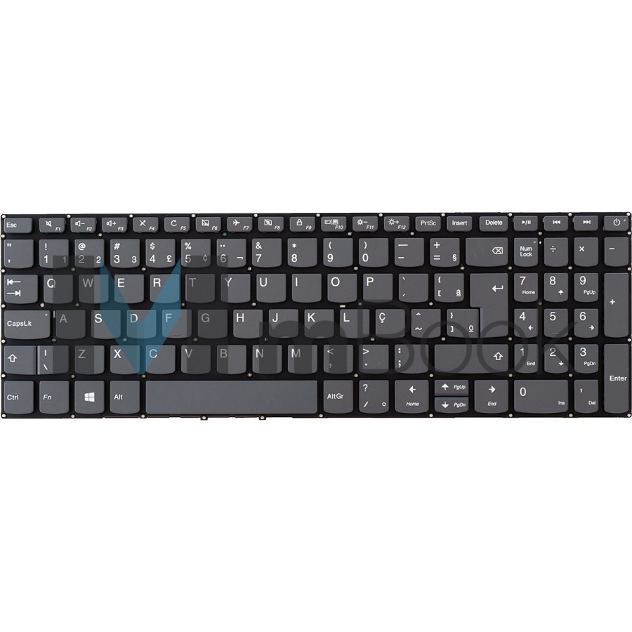 Teclado Para Notebook Lenovo Ideapad 81xm0002br