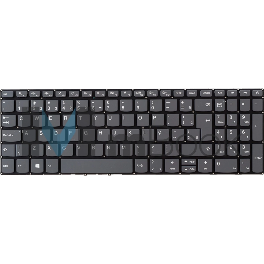 Teclado para Lenovo Ideapad 320 15isk 320 17ikb 80yh0008br