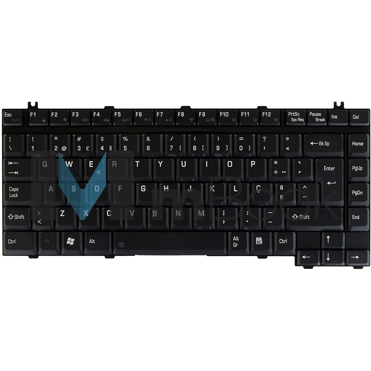 Teclado para Toshiba Tecra A1 A2 A3 A4 A5 A6 A7 Ç, 