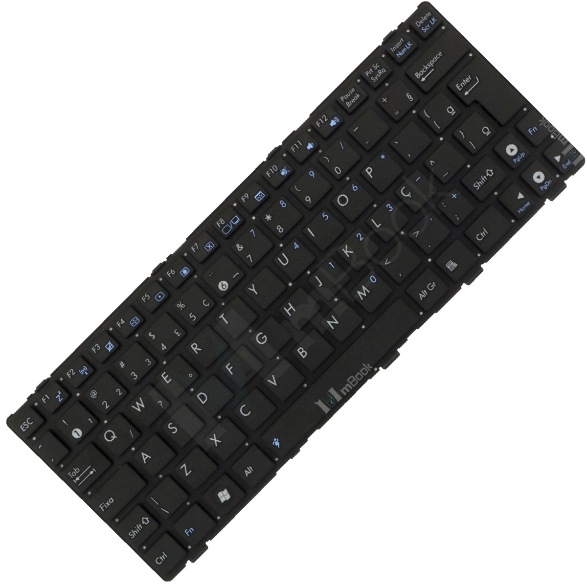 Teclado Asus EEEPc 04GOA1LFKUS00-3 04GOA212KUS00-3 Teclado Asus EEEPc 04GOA1LFKUS00-3 04GOA212KUS00-3