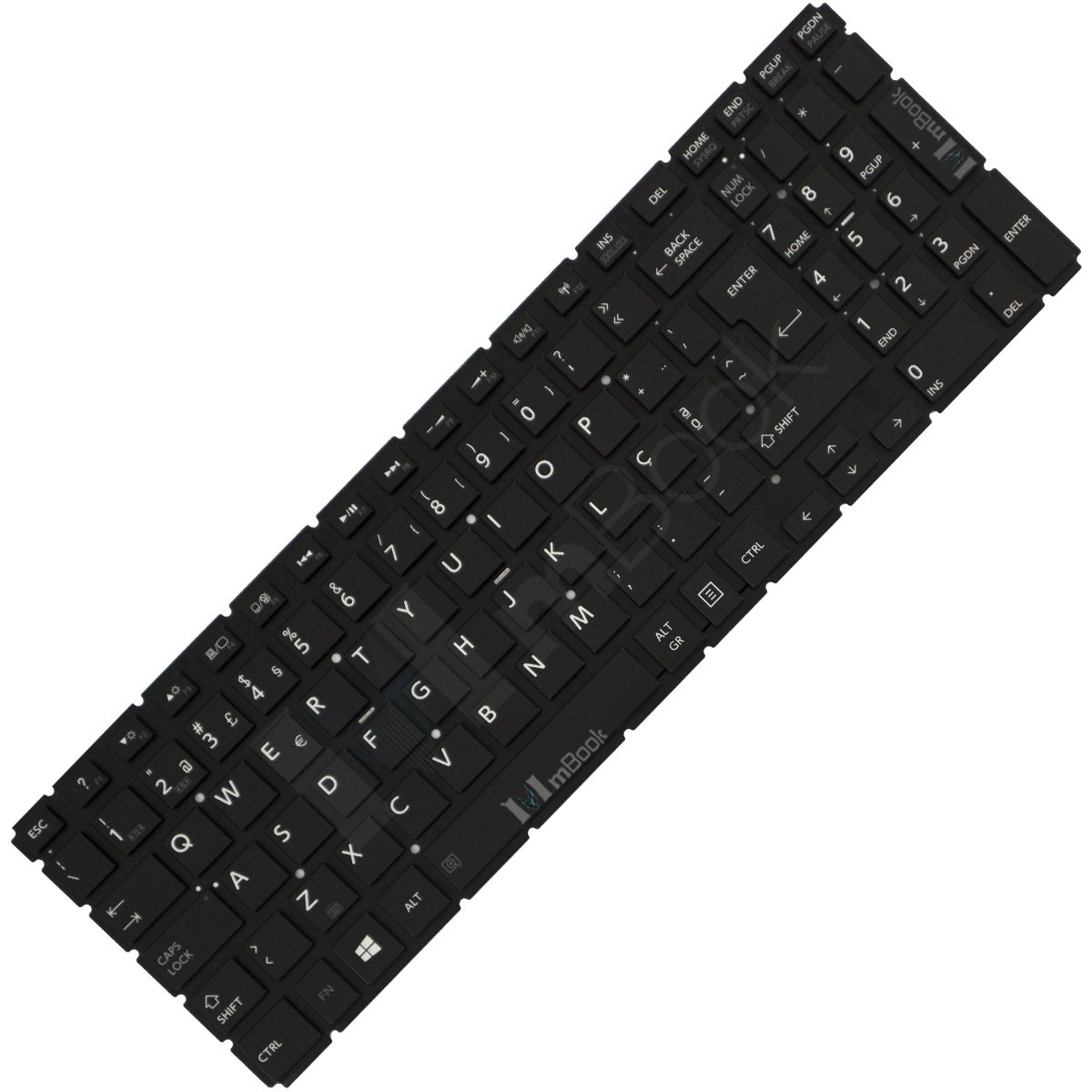 Teclado Toshiba Satellite S55-b5280 S55-b5289 C/ Led Ç