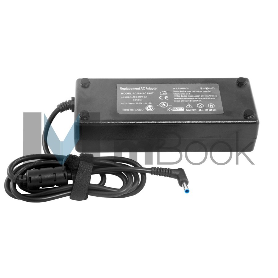 Fonte Carregador Hp Envy 732811-002 19.5v 6.15a Plug Azul