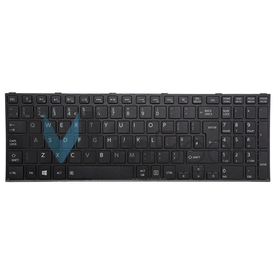 Teclado Toshiba Satellite C50-BST2NX9 C50-BST2NX14 UK