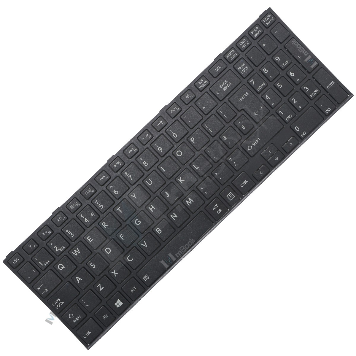 Teclado Toshiba Satellite C55-B5115KM C50-BST2NX7 C55-B51 UK