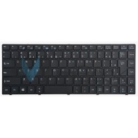 Teclado Para Msi Ms1245 X460dx Br Com Moldura Teclado Para Msi Ms1245 X460dx Br Com Moldura