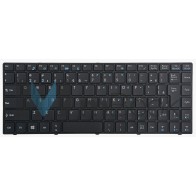 Teclado Para Msi Ms1245 X460dx Br Com Moldura Teclado Para Msi Ms1245 X460dx Br Com Moldura
