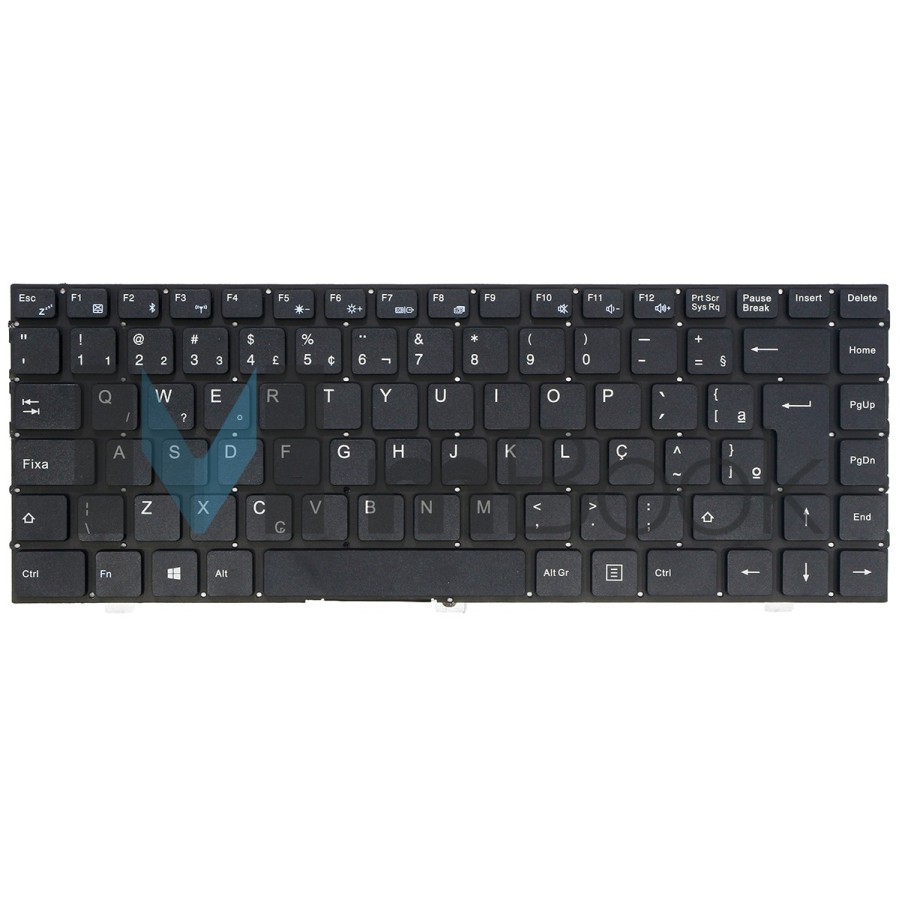 Teclado para notebook compatível com PN DK300