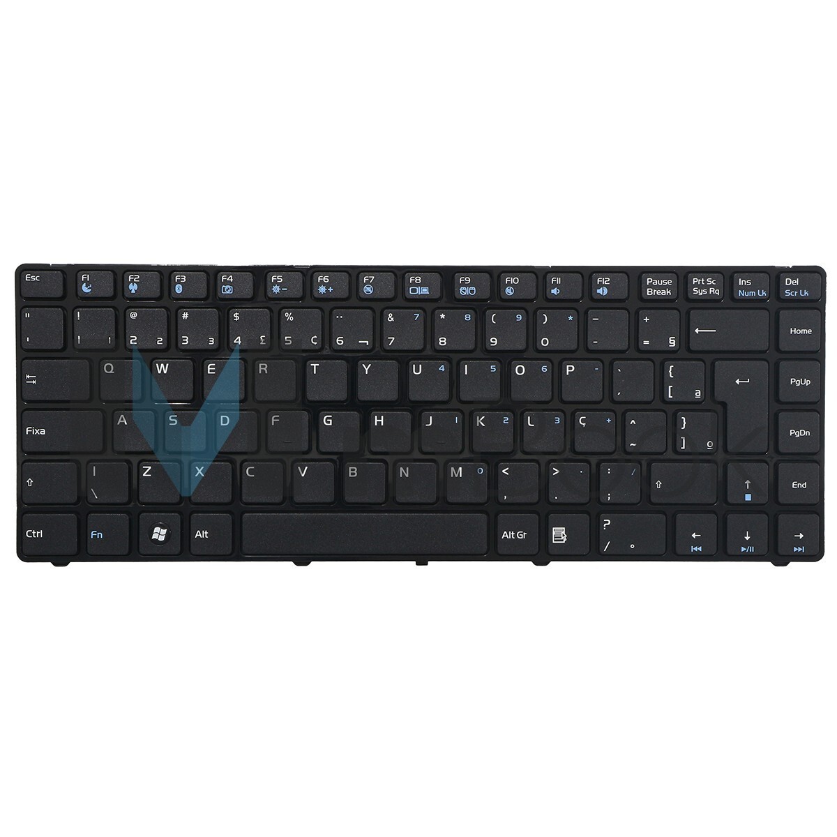 Teclado Sti para Toshiba Is1442 V111330ak2 20114400 Br, 