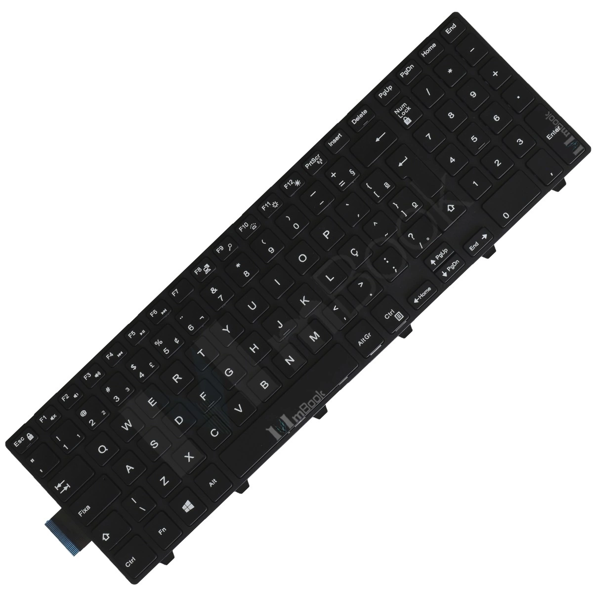Teclado Dell Inspiron 15 P39f Pn: Pk1313g2b32 Retroiluminado Teclado Dell Inspiron 15 P39f Pn: Pk1313g2b32 Retroiluminado
