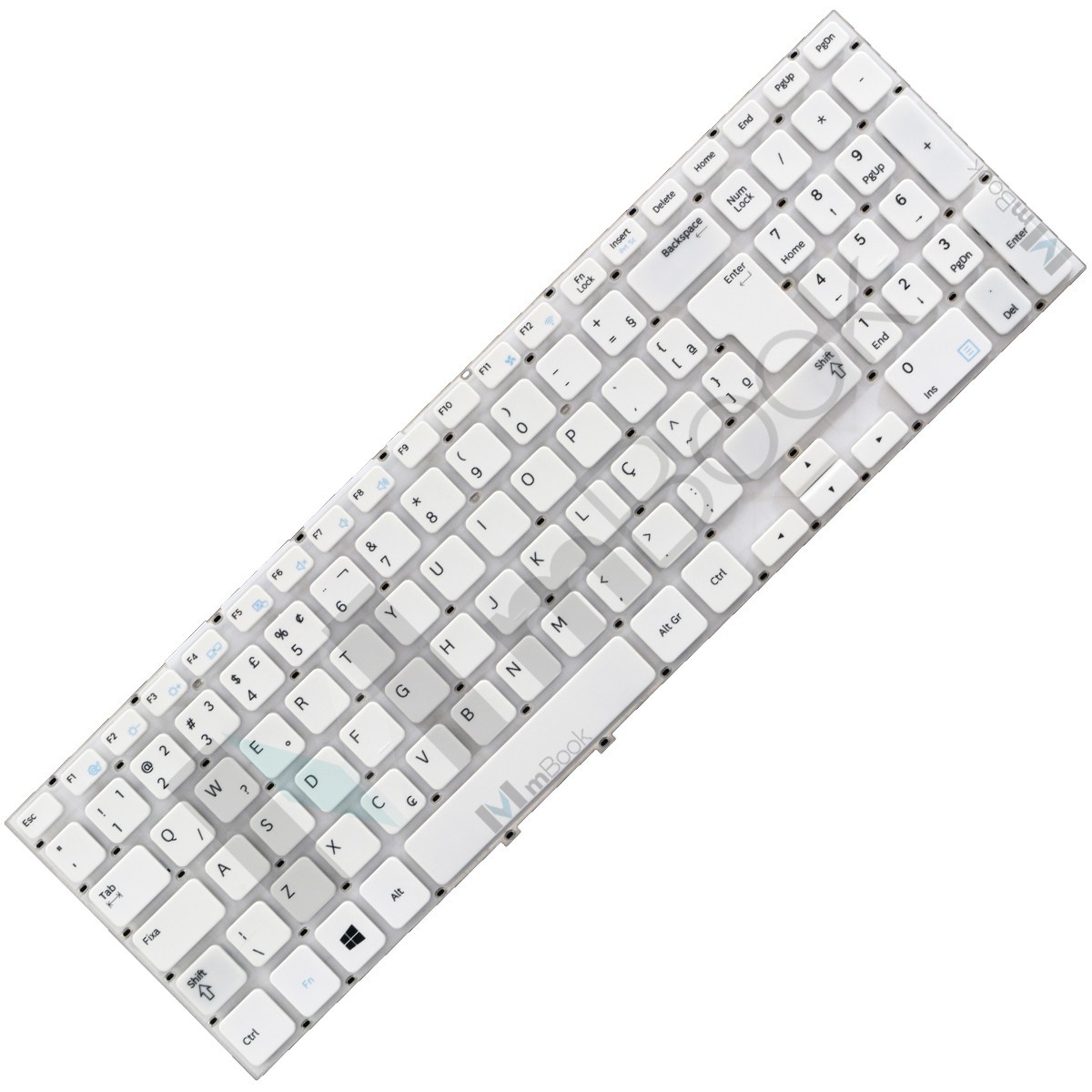 Teclado para notebook Samsung NP270E5G Teclado para notebook Samsung NP270E5G