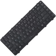 Teclado para HP Probook compatível com 727765-001 Layout US, 