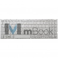 Teclado pra Asus Vivobook F512da-wh31 US Prateado Teclado pra Asus Vivobook F512da-wh31 US Prateado
