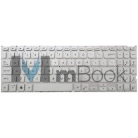 Teclado pra Asus Vivobook X512u US Prateado