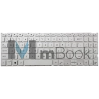 Teclado pra Asus Vivobook M509 US Prateado