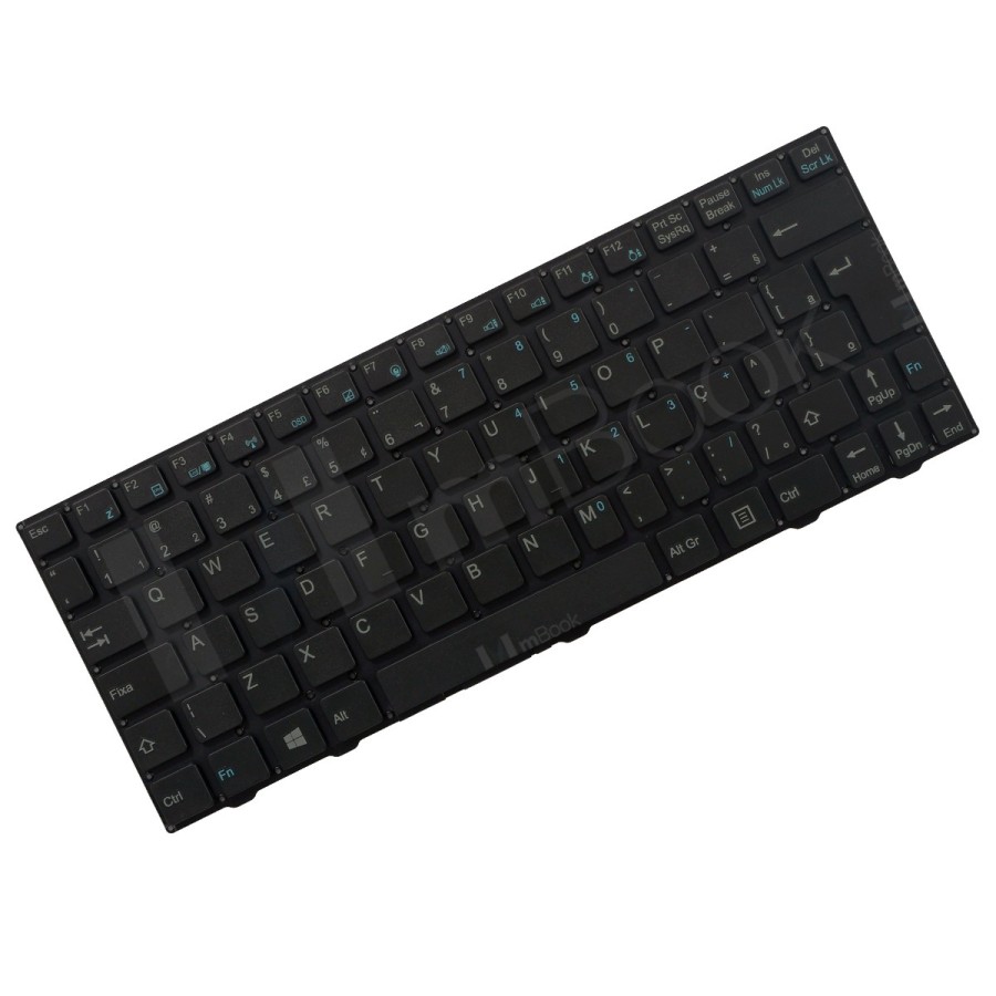 Teclado para notebook compatível com Positivo Sx1000-i16