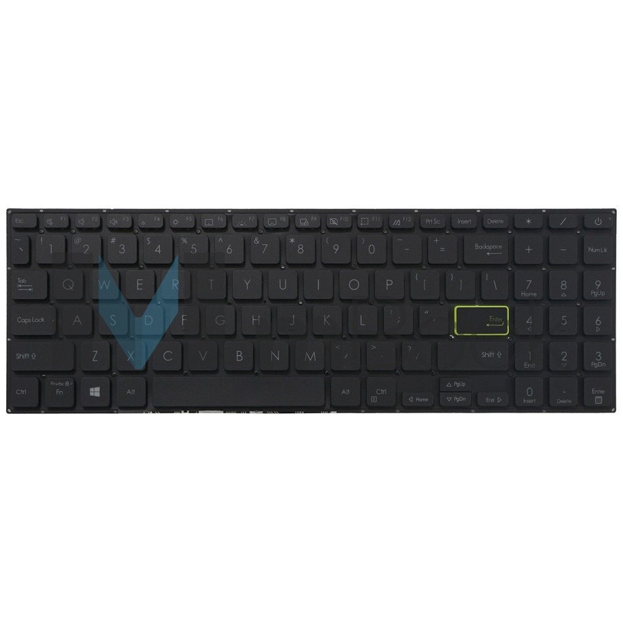 Teclado pra Asus VivoBook X513 US com LED