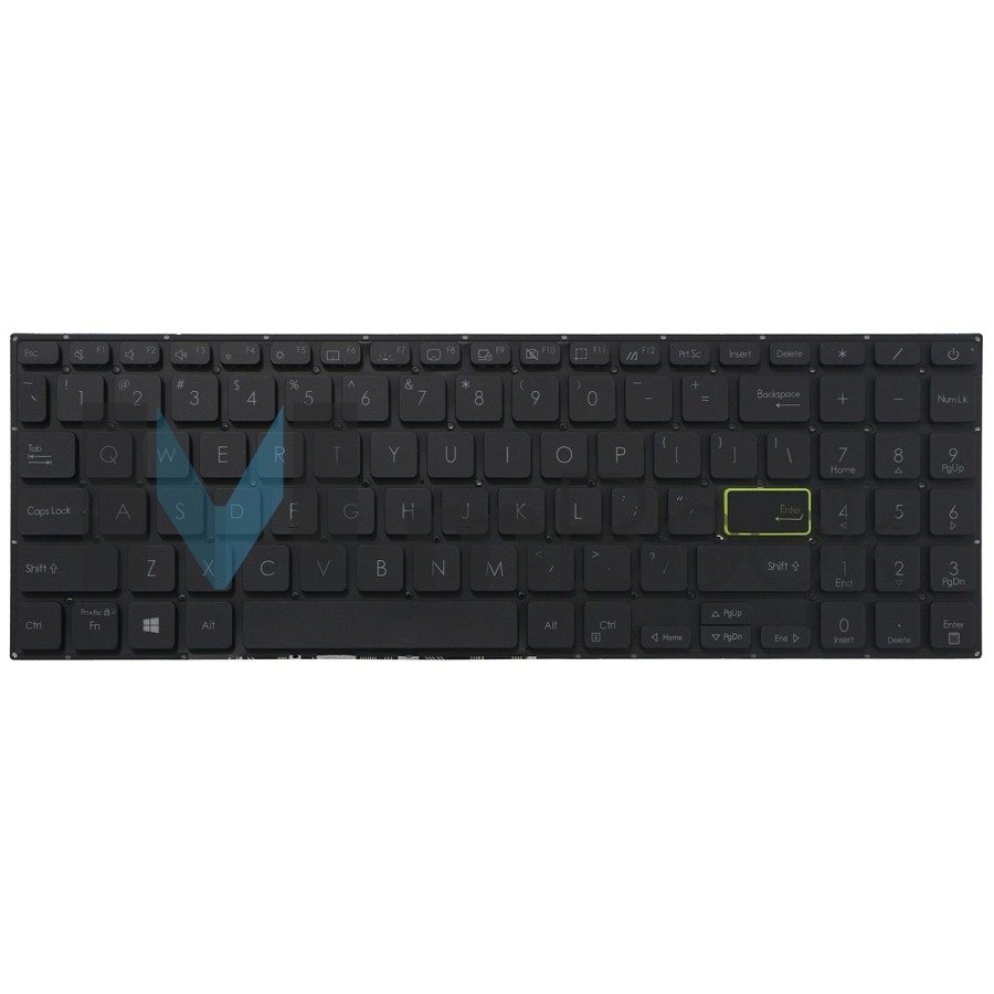 Teclado pra Asus VivoBook X513 US com LED