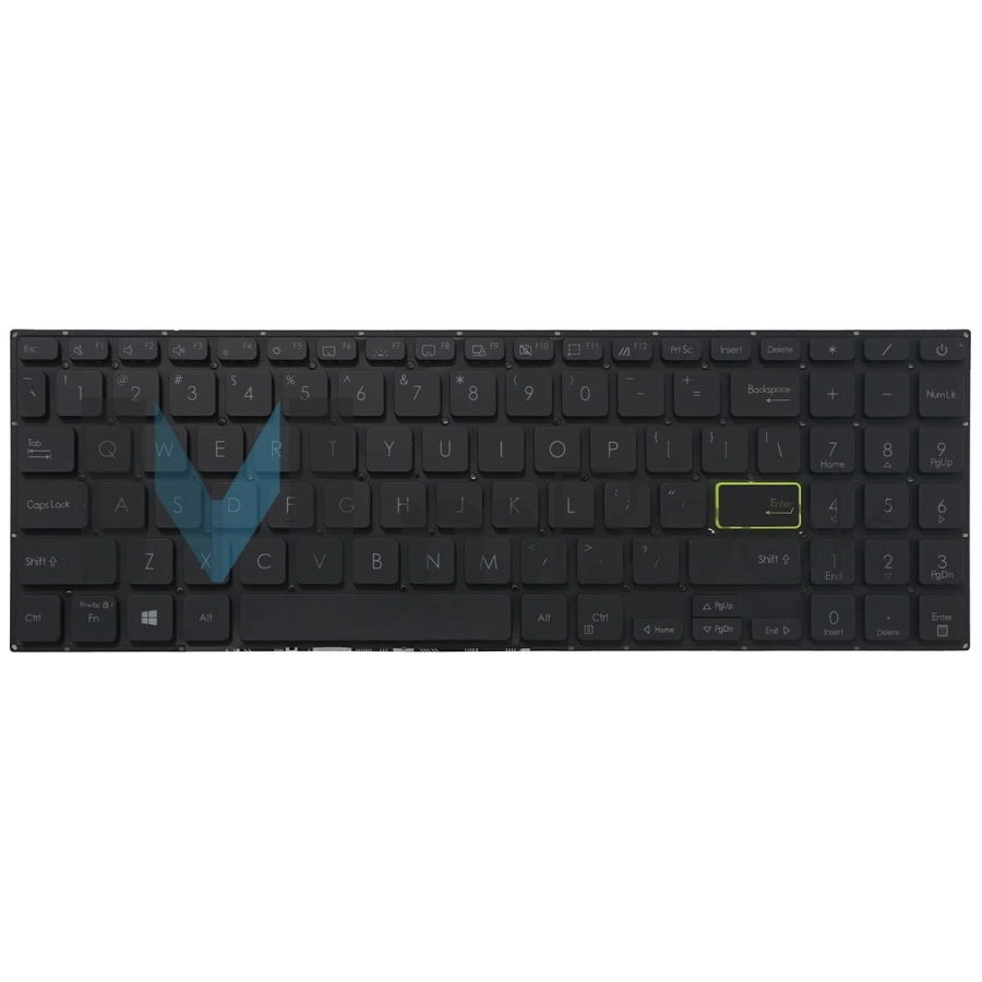 Teclado pra Asus VivoBook X513EP US com LED
