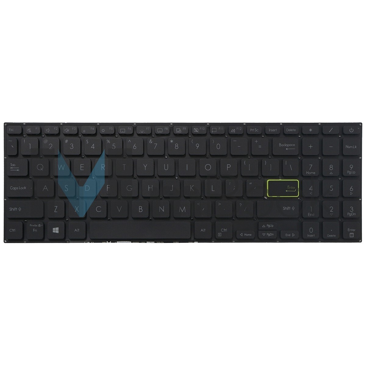 Teclado para Asus VivoBook X513UA US com LED, 