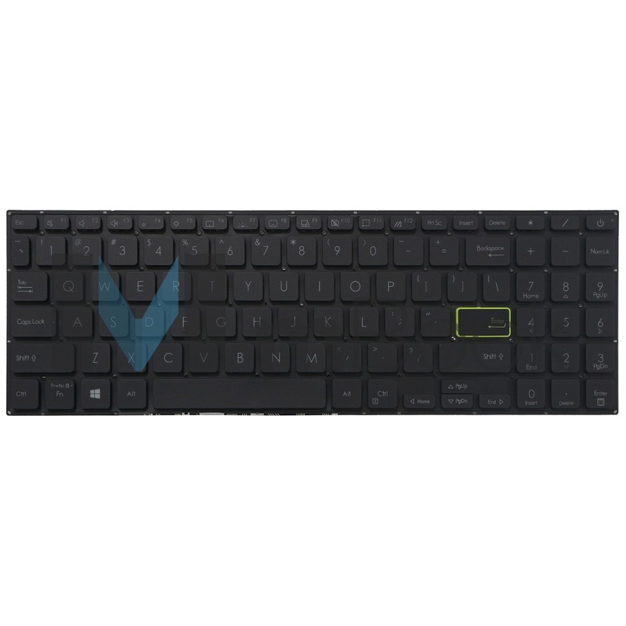 Teclado pra Asus VivoBook X513UA US com LED