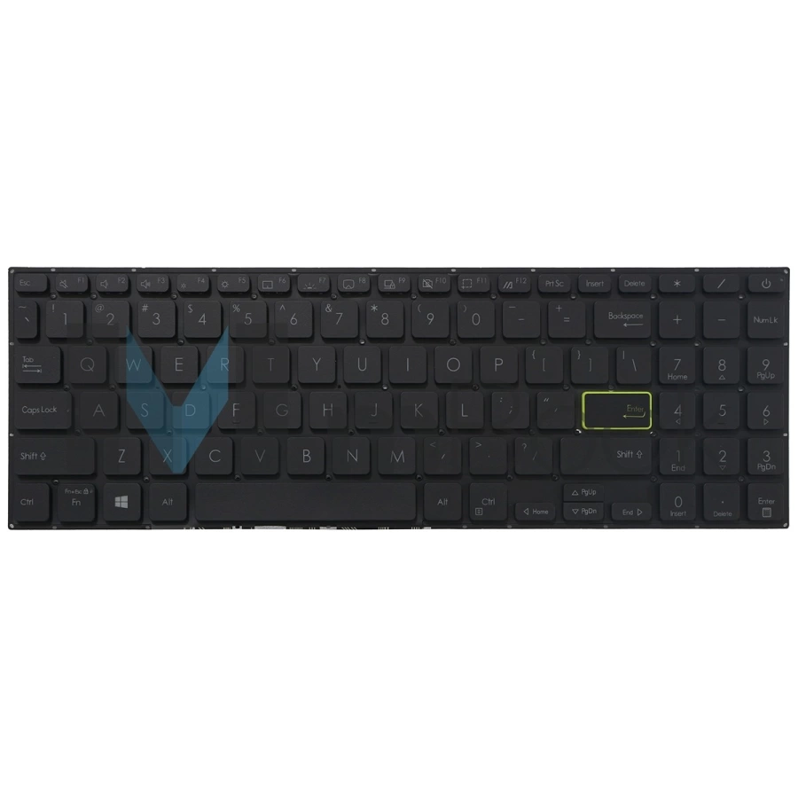 Teclado pra Asus Vivobook M513 US com LED