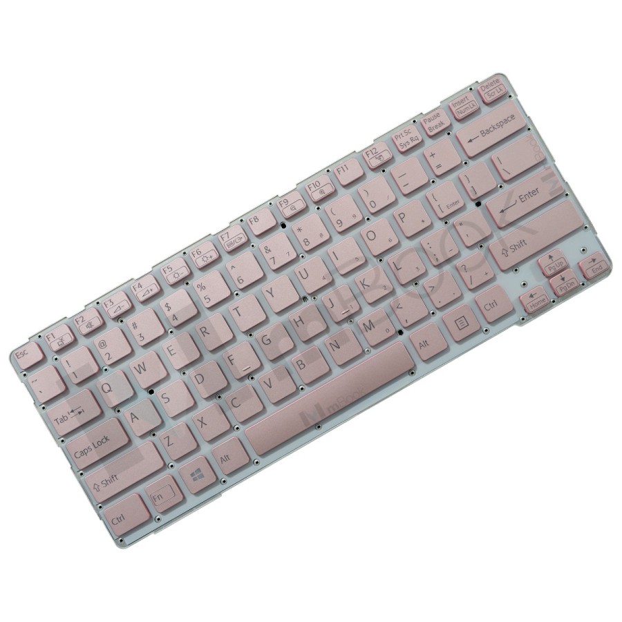 Teclado Para Notebook Sony Vaio Rosé Sve14a15fb8 Layout US