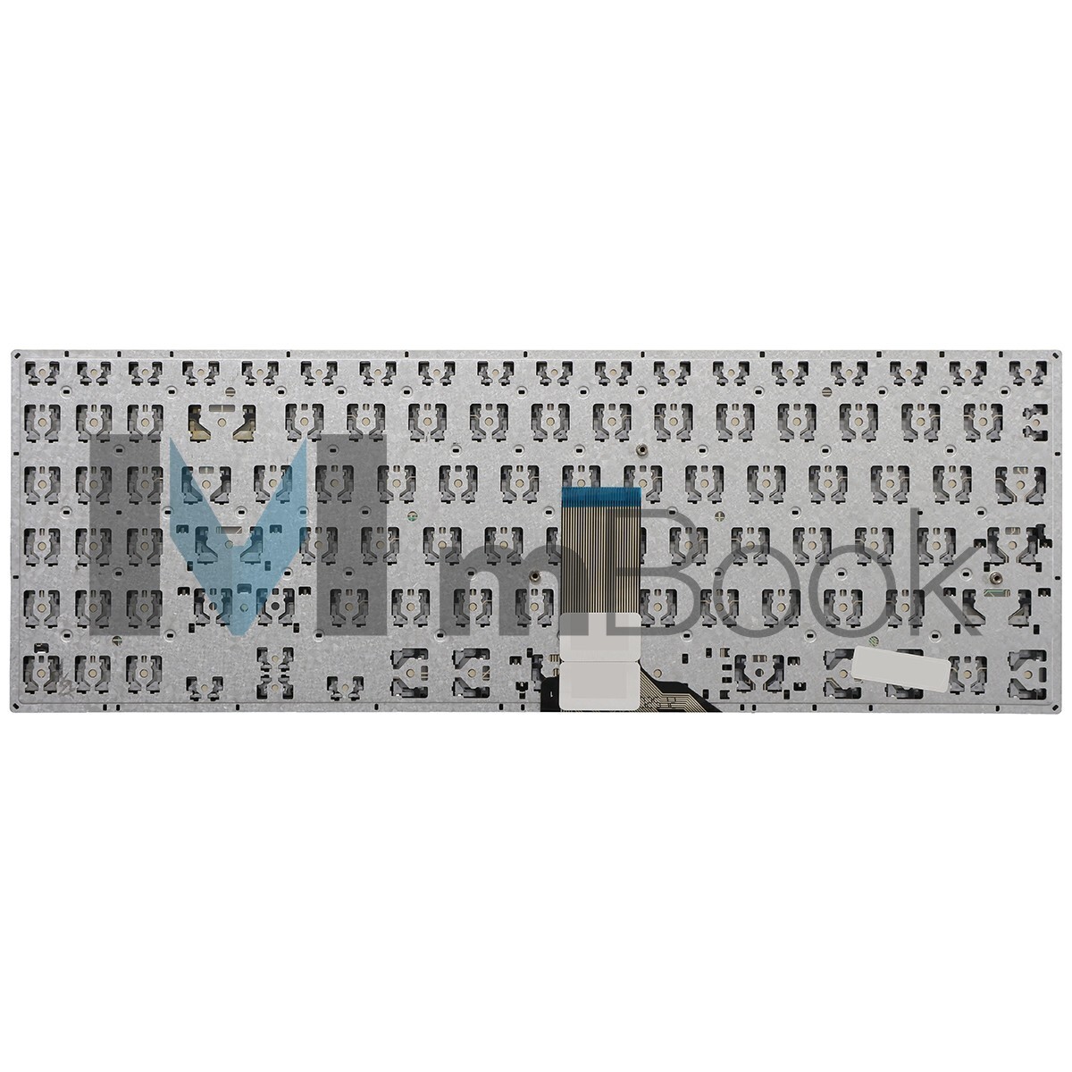 Teclado para notebook compatível com Asus Vivobook X530U, 