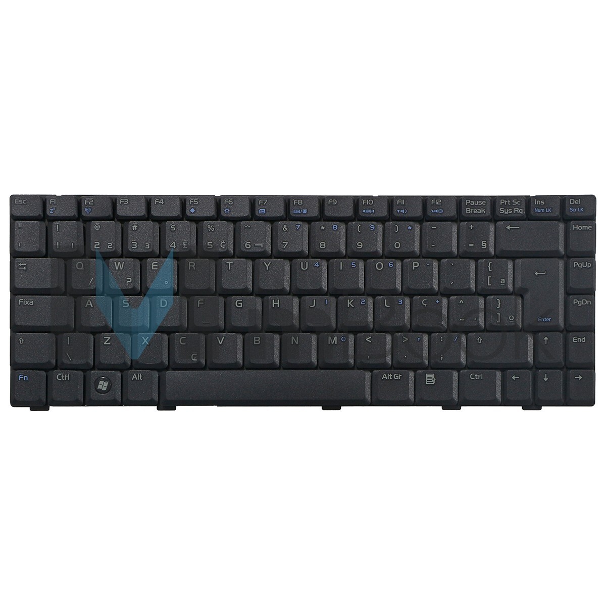 Teclado para ASUS W3 W3J F8 W3000 Layout BR com Ç, 